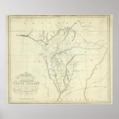 Cherokee Map Poster (Vorne)