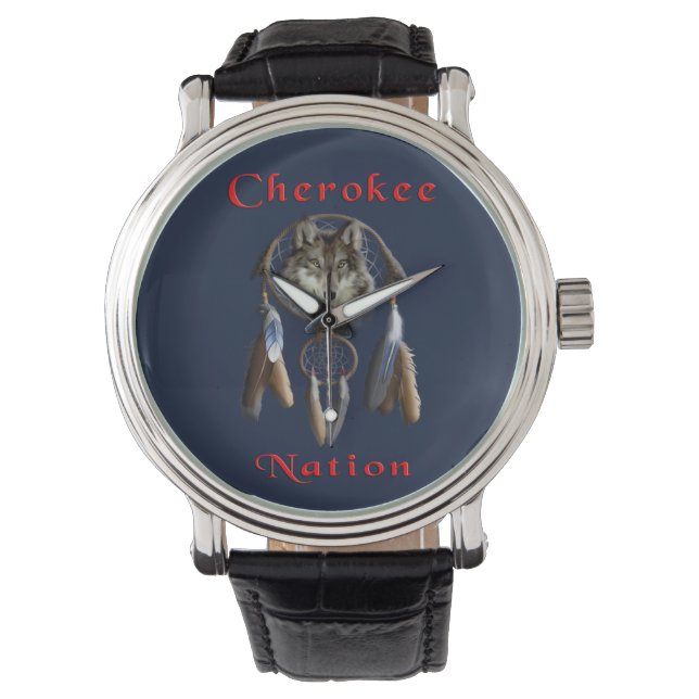 Cherokee Nation Armbanduhr (Vorderseite)