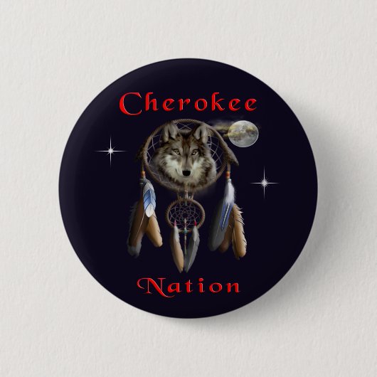 Cherokee-Nation Button (Vorderseite)