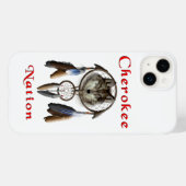 Cherokee-Nation Case-Mate iPhone Hülle (Rückseite (Horizontal))