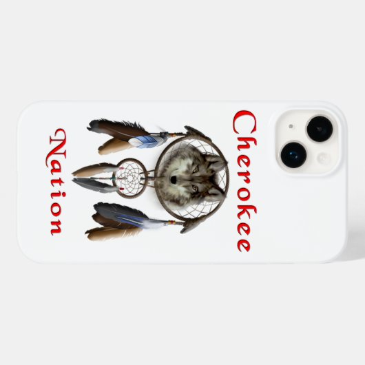 Cherokee-Nation Case-Mate iPhone Hülle (Rückseite (Horizontal))