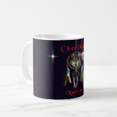 Cherokee-Nation Kaffeetasse (Vorderseite Links)