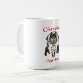 Cherokee-Nation Kaffeetasse (Vorderseite Links)