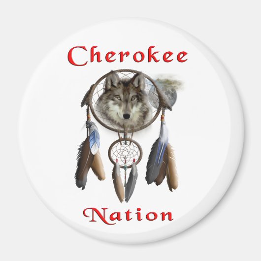 Cherokee-Nation Magnet (Vorne)