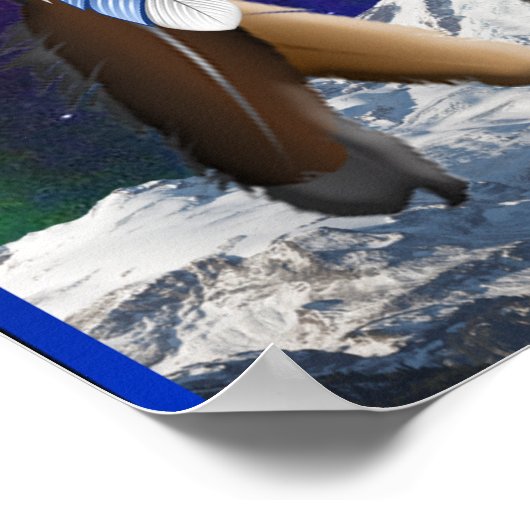 Cherokee-Nation Poster (Ecke)