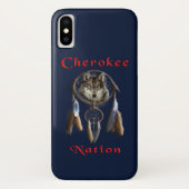 Cherokee Nation Telefongehäuse Case-Mate iPhone Hülle (Rückseite)