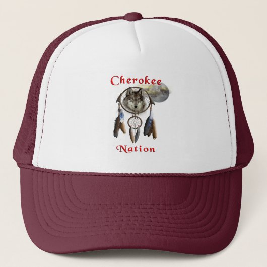 Cherokee Nation Truckerkappe (Vorderseite)