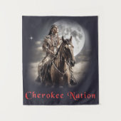 Cherokee-Nation Wandteppich (Vorderseite)