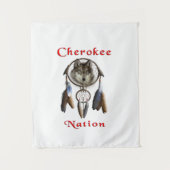 Cherokee-Nation Wandteppich (Vorderseite)