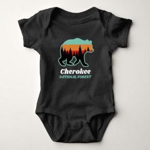 Cherokee National Forest Bär Retro Vintage  Baby Strampler