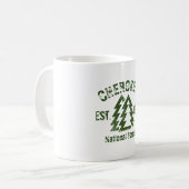 Cherokee National Forest Kaffeetasse (Vorderseite Links)
