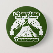 Cherokee National Forest Tennessee Button (Vorderseite)
