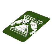 Cherokee National Forest Tennessee Magnet (Linke Seite)