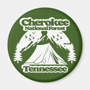 Cherokee National Forest Tennessee Magnet