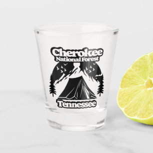 Cherokee National Forest Tennessee Schnapsglas