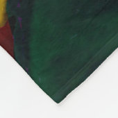 Cherokee Native American Pop Art Fleece Blanket (Ecke)