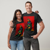 Cherokee Native American Pop Art T-Shirt (Unisex)