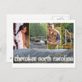Cherokee NC PostCard Postkarte (Vorne/Hinten)