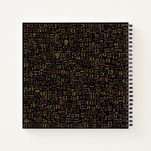 Cherokee Notizblock (Rückseite)