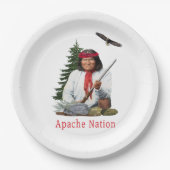 Cherokee Pappteller (Vorderseite)