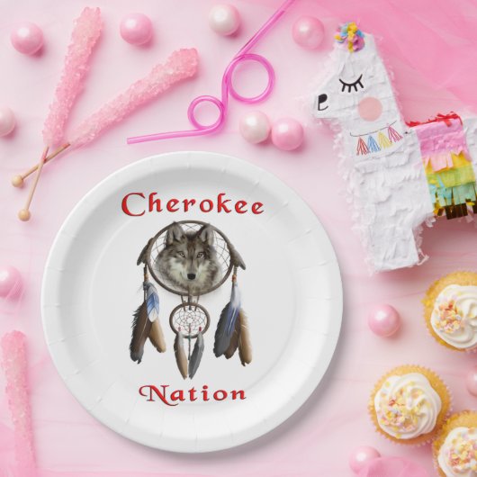 Cherokee Pappteller (Party)