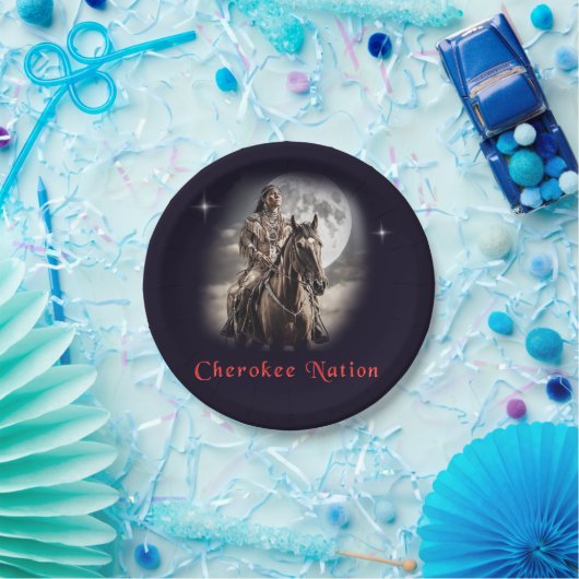 Cherokee Pappteller (Party)
