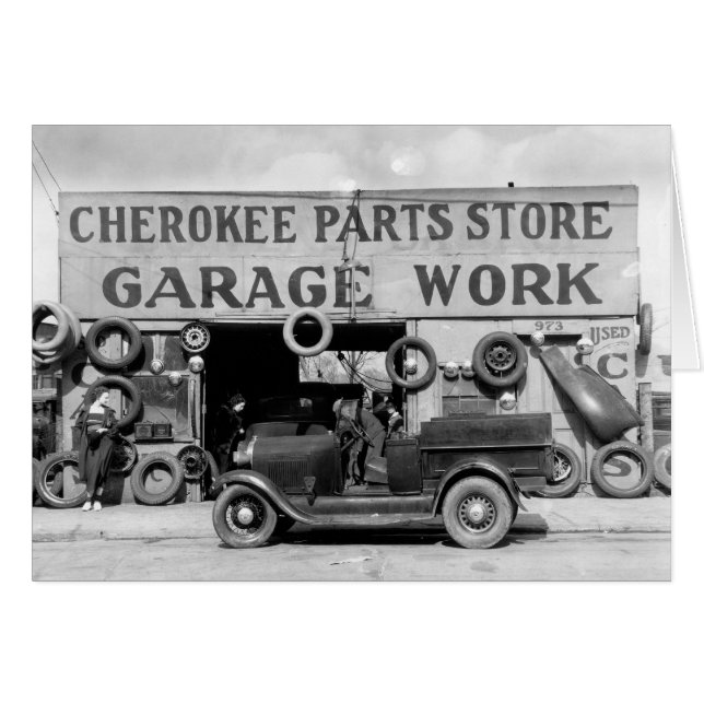 Cherokee Parts Store, 1936 (Vorderseite (Horizontal))