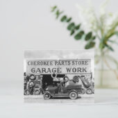 Cherokee Parts Store, 1936 Postkarte (Stehend Vorderseite)