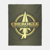 Cherokee (Pfeilspitzen 2) Fleecedecke (Vorderseite)