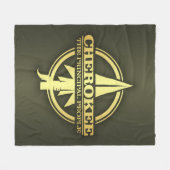 Cherokee (Pfeilspitzen 2) Fleecedecke (Vorderseite (Horizontal))