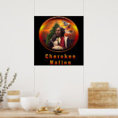 Cherokee Poster (Küche)