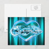 Cherokee Postkarte (Vorne/Hinten)