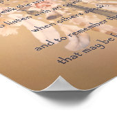 Cherokee Prayer Poster (Ecke)