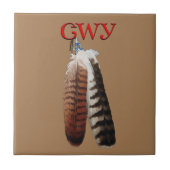 Cherokee-Preis Fliese (Vorderseite)