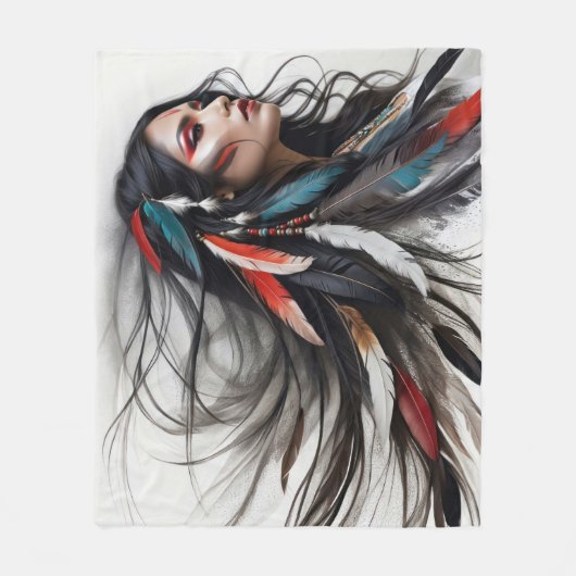 Cherokee Pride 4 Fleecedecke (Vorderseite)