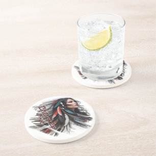 Cherokee Pride 4 Getränkeuntersetzer