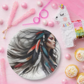 Cherokee Pride 4 Pappteller (Party)