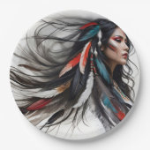 Cherokee Pride 4 Pappteller (Vorderseite)