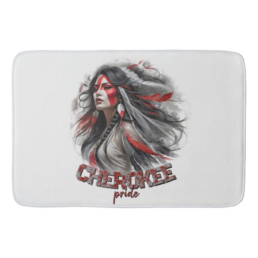 Cherokee Pride Badematte (Vorderseite)