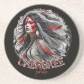 Cherokee Pride Getränkeuntersetzer (Vorne)