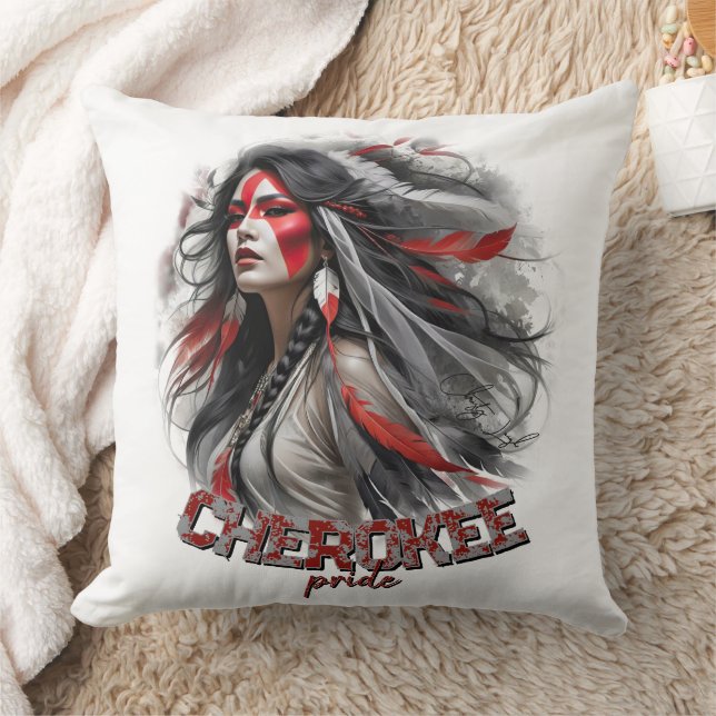Cherokee Pride Kissen (Decke)