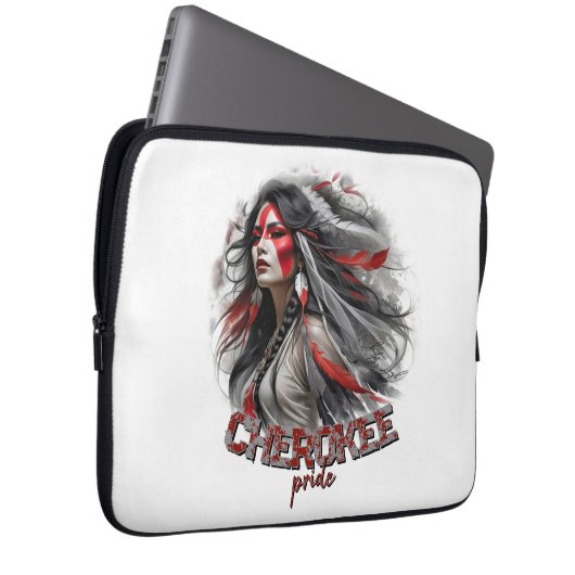 Cherokee Pride Laptopschutzhülle (Vorne Rechts)