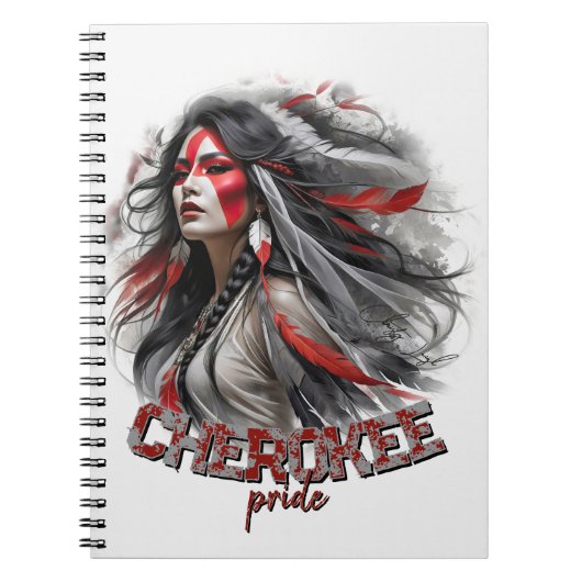 Cherokee Pride Notizblock (Vorderseite)