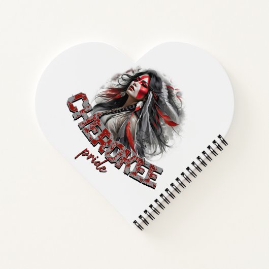 Cherokee Pride Notizblock (Rückseite)