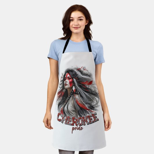 Cherokee Pride Schürze (Getragen)