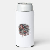 Cherokee Pride Selters Dosenkühler (Seltzer Rückseite)