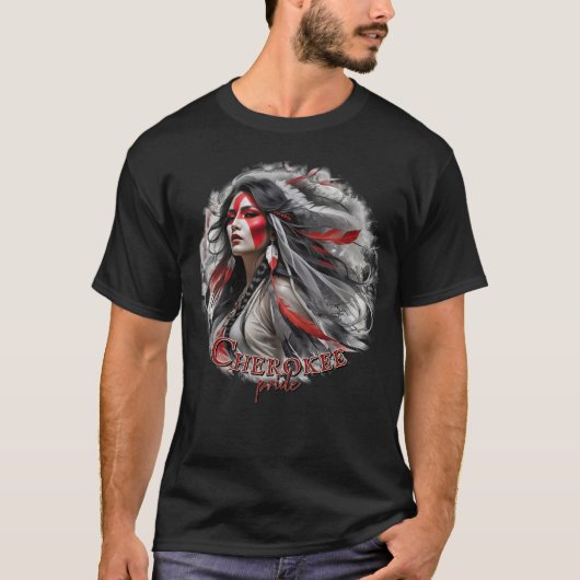Cherokee Pride T-Shirt (Vorderseite)