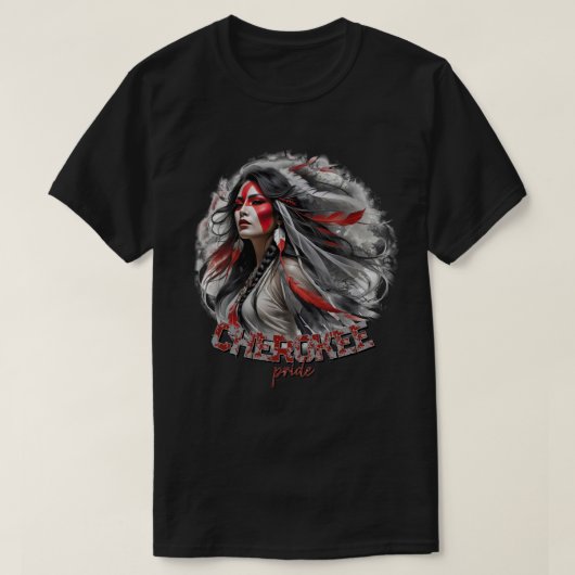 Cherokee Pride T-Shirt (Design vorne)