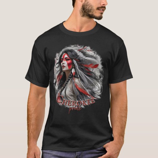 Cherokee Pride T-Shirt (Vorderseite)