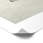 Cherokee Primer, 1845 (Gravieren) Poster (Ecke)